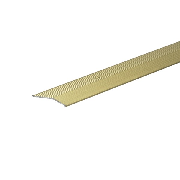 Frost King Frost King 2 in. W X 36 in. L Satin Gold Aluminum Carpet Joiner H1591FB3A - main